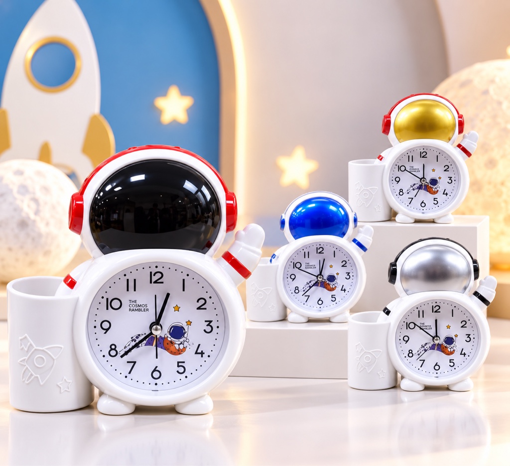 RELOJ DESPERTADOR ASTRONAUTA 100