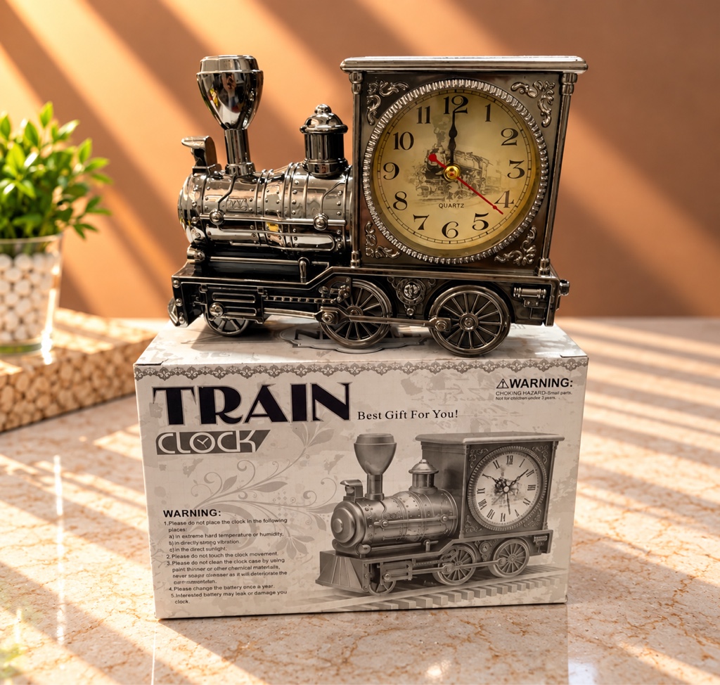 RELOJ DESPERTADOR TREN