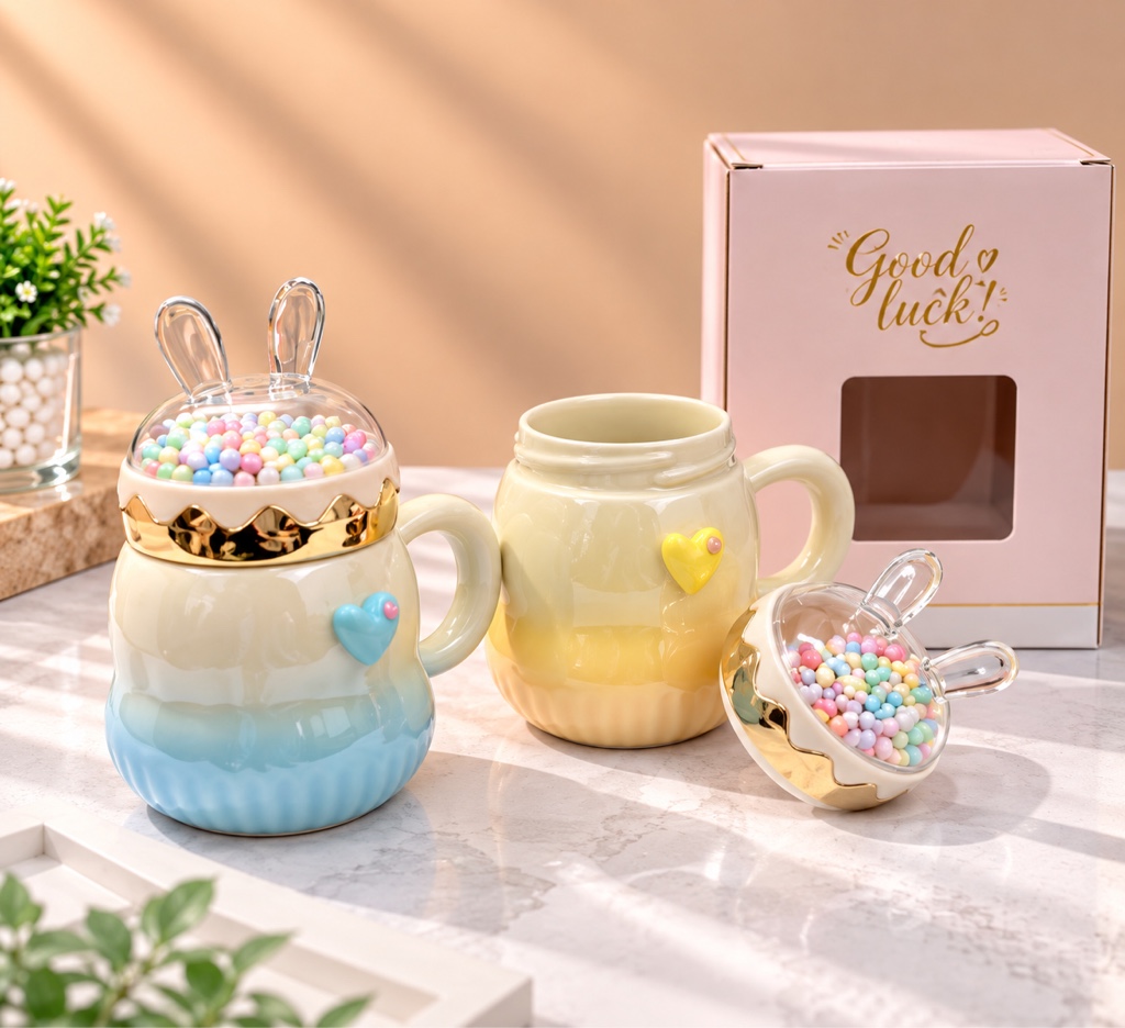 TAZA CERÁMICA DECORATIVA