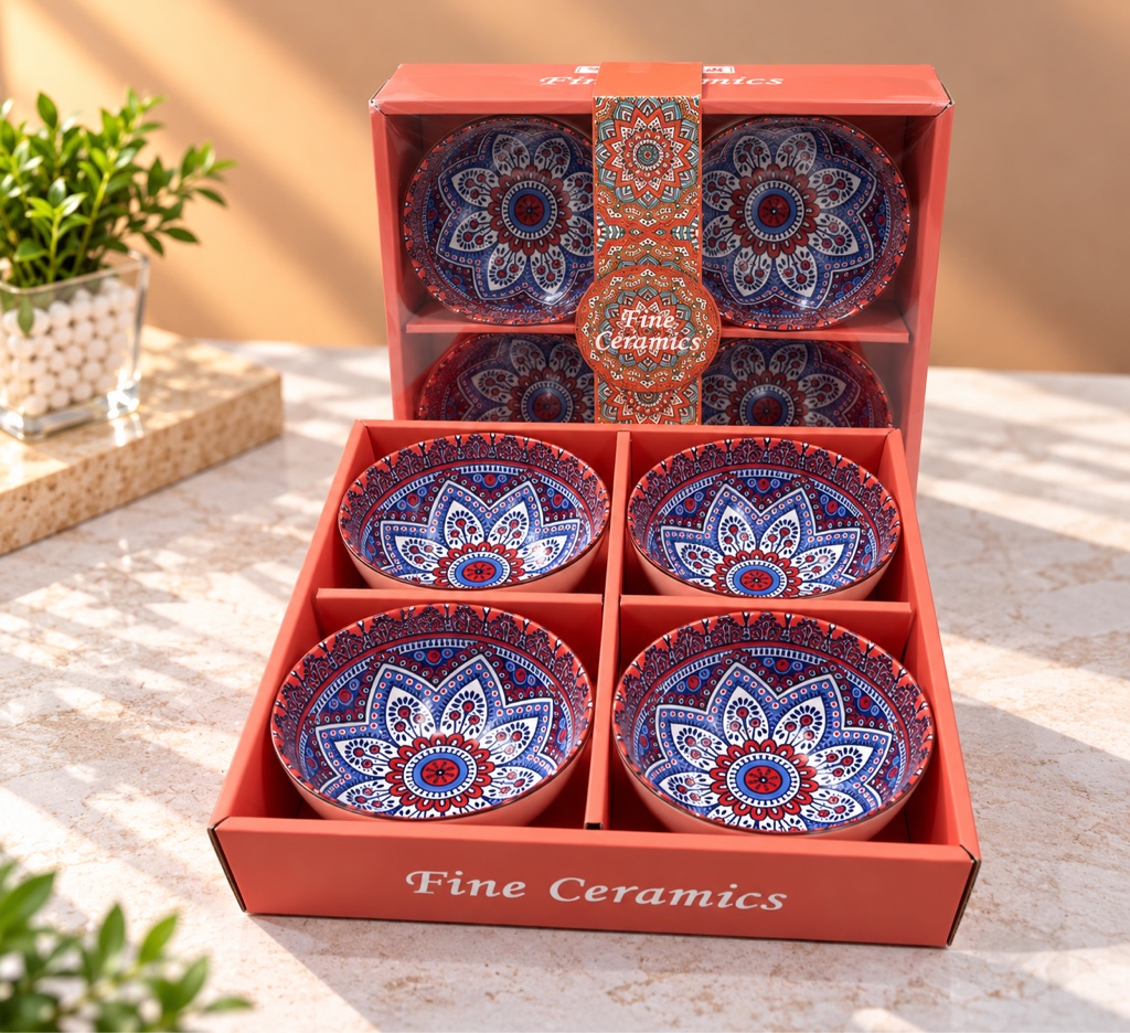 TAZA DECORATIVAx4