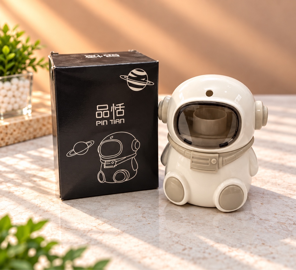 PORTA PALILLOS AUTOMÁTICO ASTRONAUTA