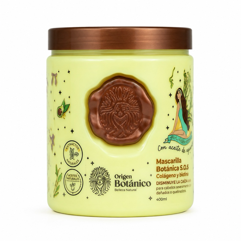Mascarilla Bomba Capilar Ritual botanico 400ML
