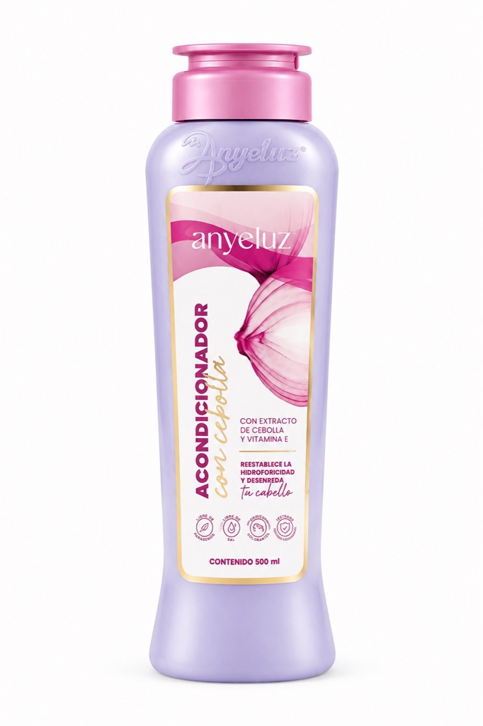 Acondicionador Shampoo Cebolla Biotina Anyeluz 500ML