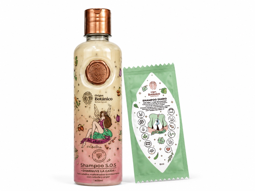 Shampoo SOS cebolla Ritual Botanico 400ML