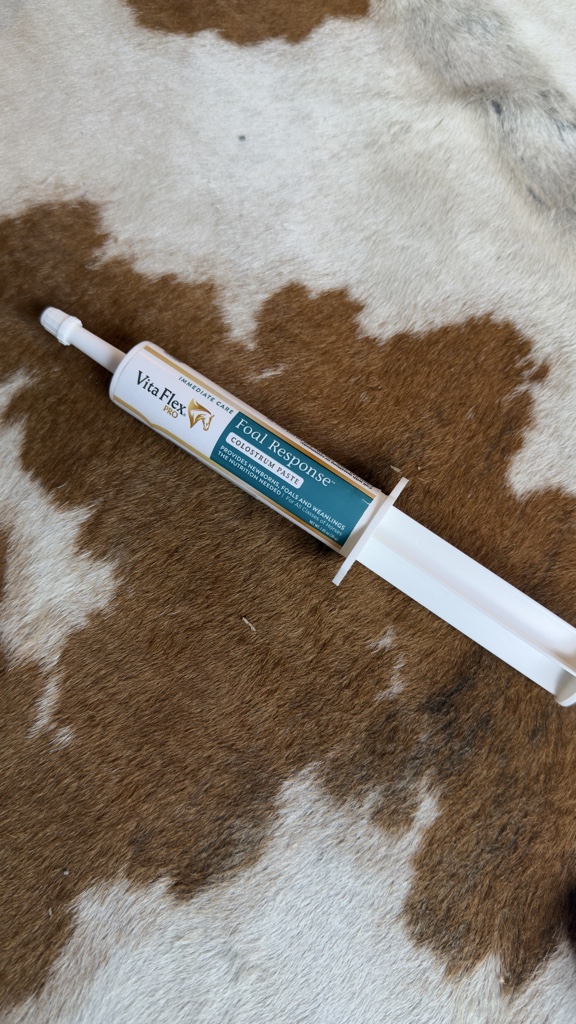 Foal response jeringa
