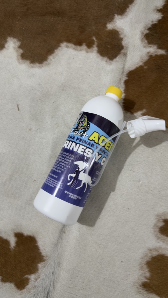 Aceite crines y colas equimas