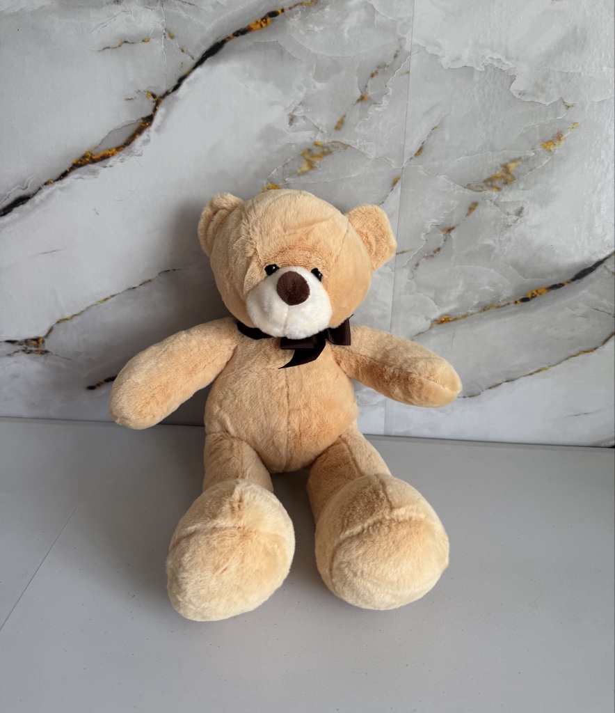 Oso patas largas, caramelo 37cm