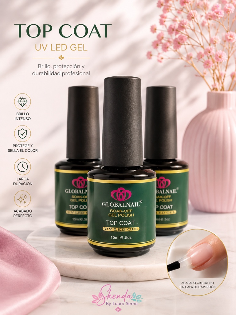 Top Coat 15 ml GlobalNail