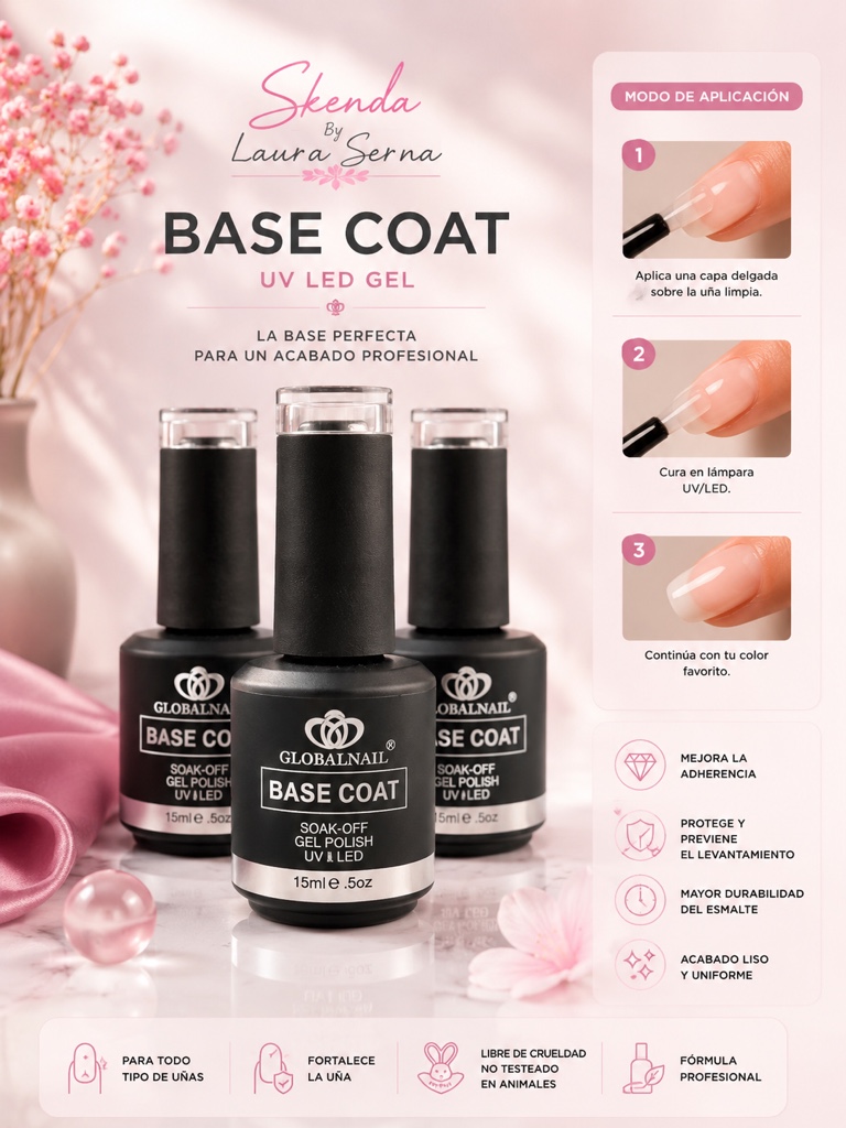 Base Coat GlobalNail 15ml