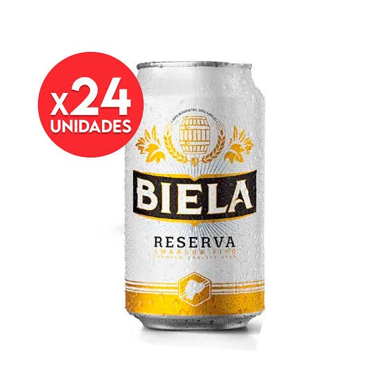 Biela 355ml lata