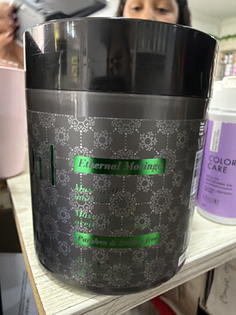 Mascarilla Eternal Moringa tratamiento negro