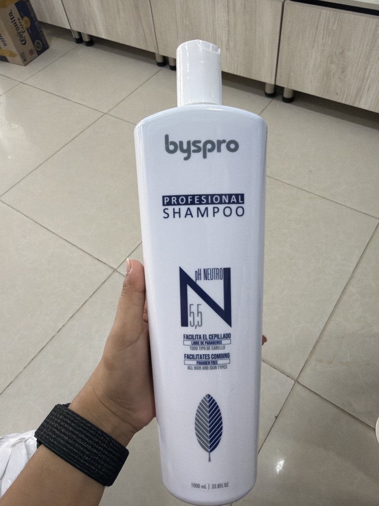 Byspro shampoo profesional blanco 1000ml
