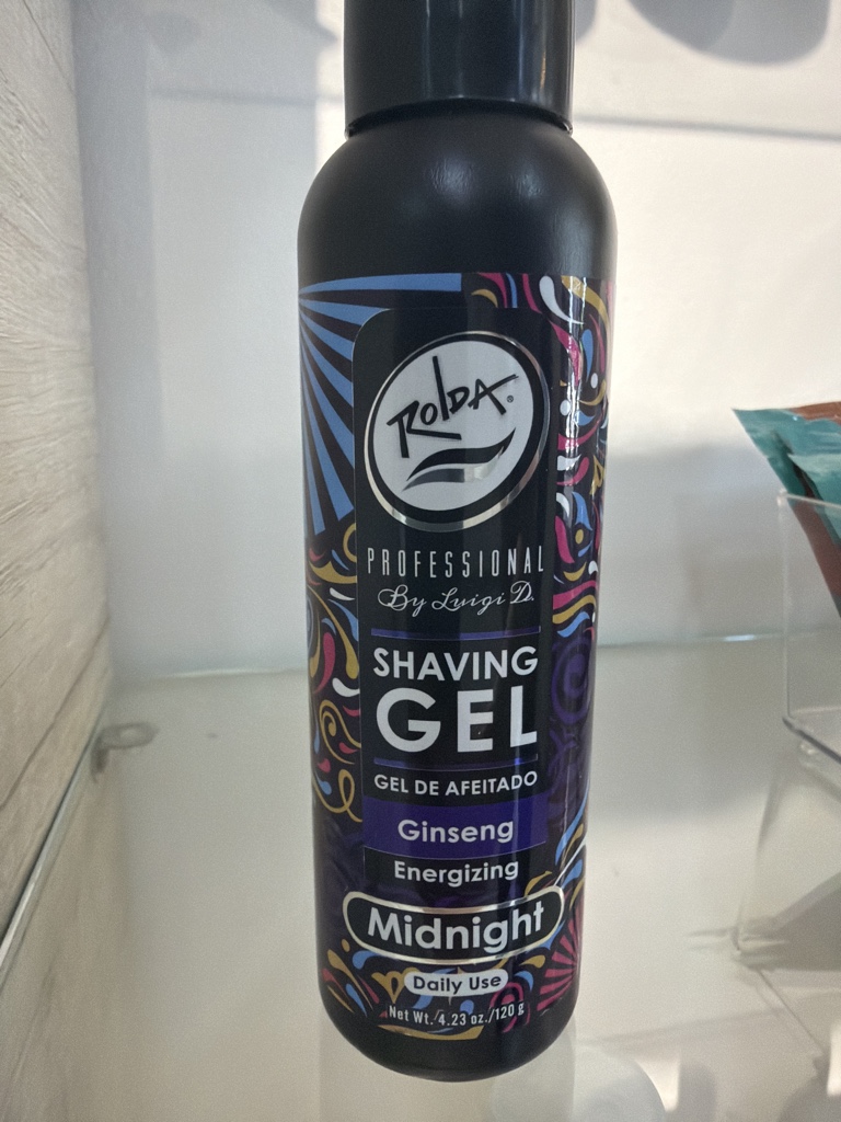 Rolax Midnight gel de afeitar