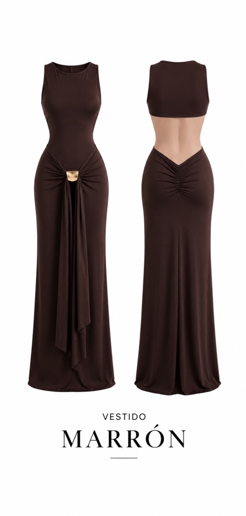 Vestido moka