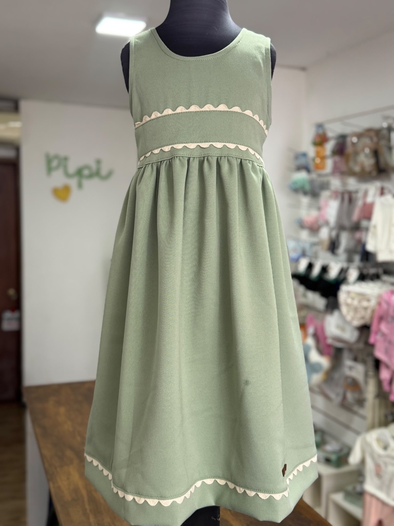 Vestido Kate verde
