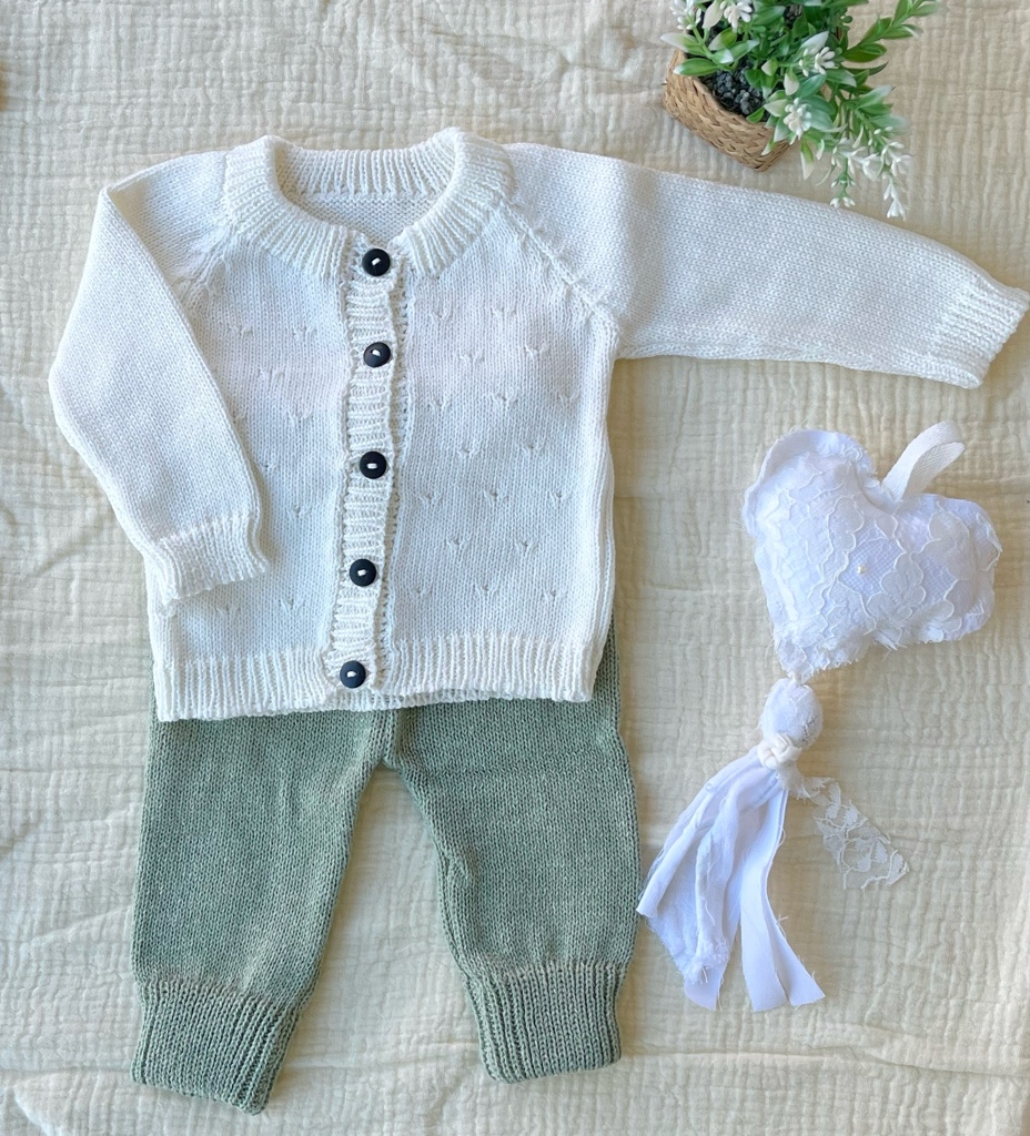 Conjunto “espigas” natural