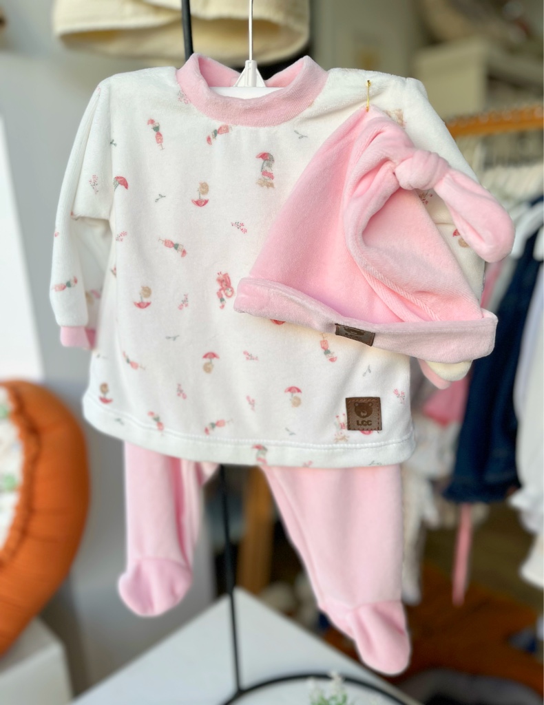 Conjunto plush LCC 3p