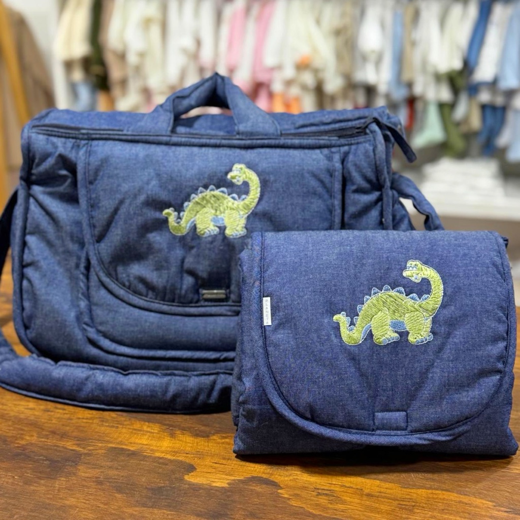 Bolso + cambiador “Dino”