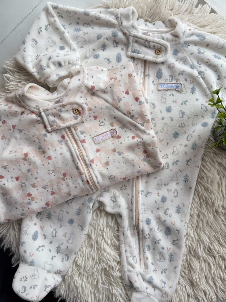Entero de plush LCC estampado