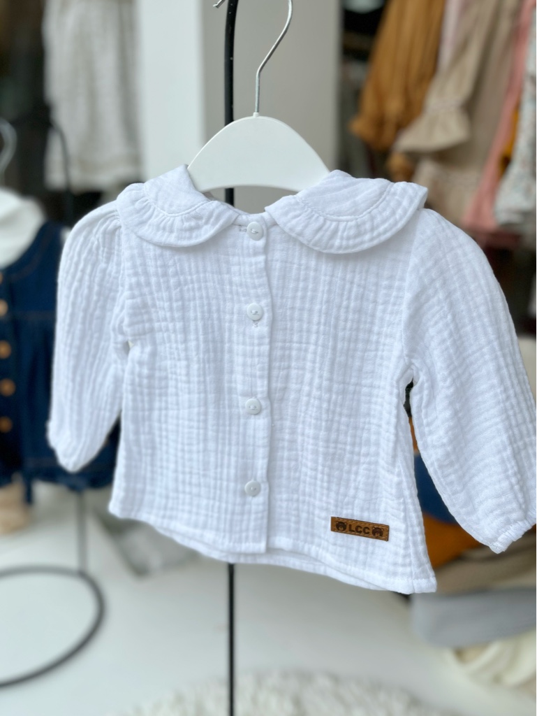 Camisa Camelia blanca