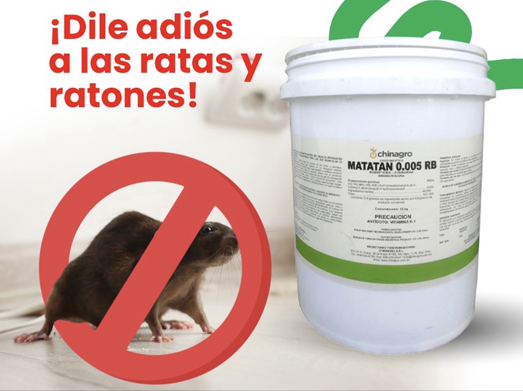 Cebo para ratas/cubeta