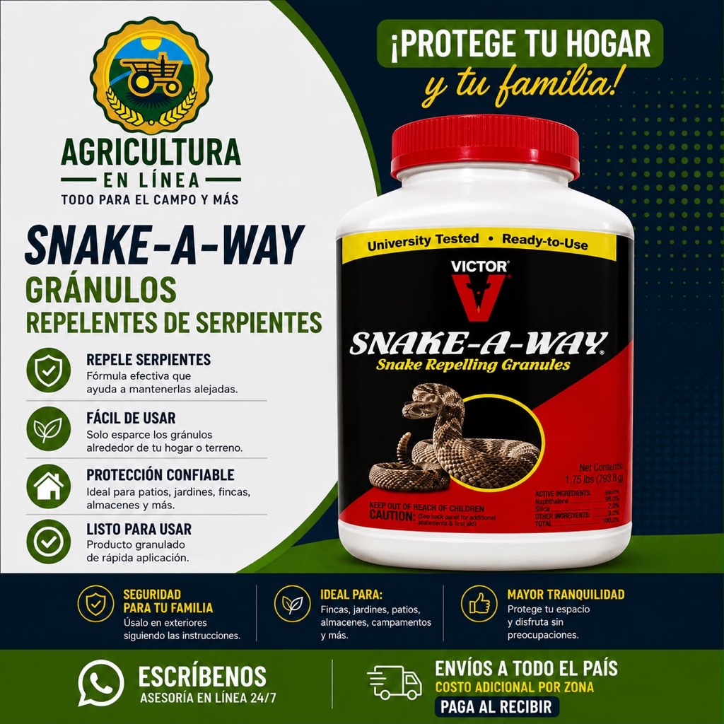 Repelente de serpientes