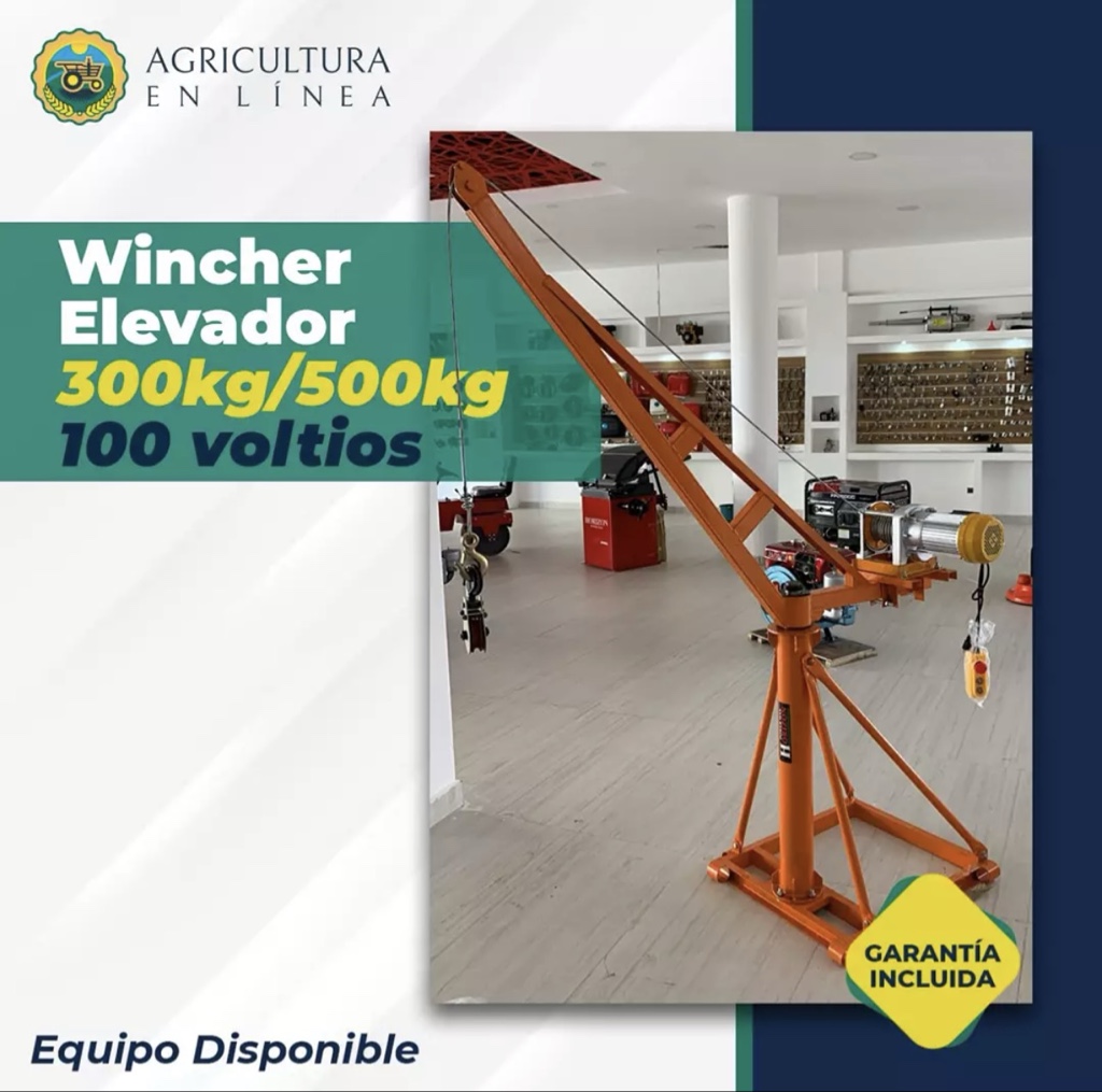 Wincher elevador 1.5 toneladas