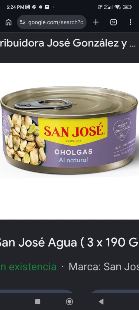 Cholga al natural