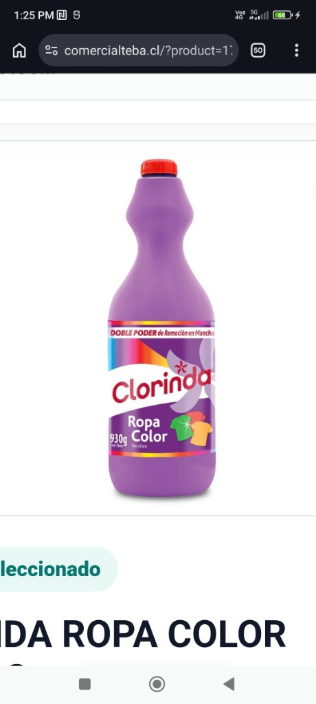 Clorinda ropa color x12