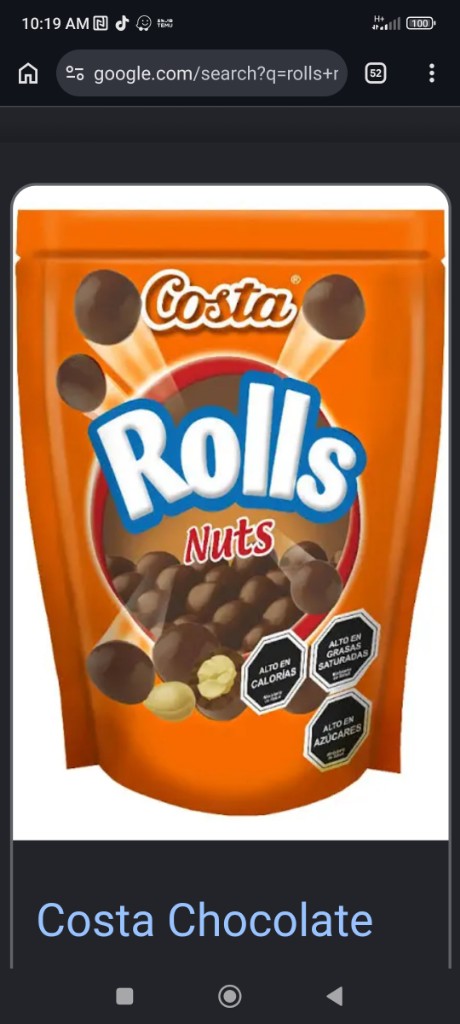 Rolls nuts x18