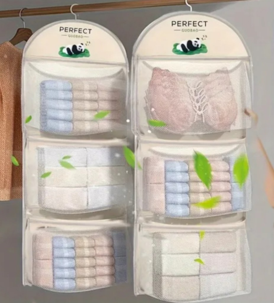 Perfect organizador colgante marfil