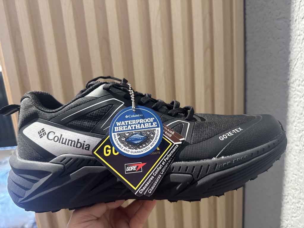 Tenis Columbia Negro Gris