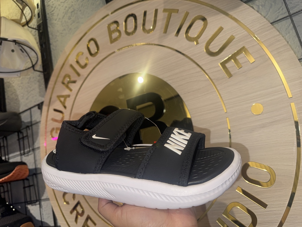 Chanclas  Sandalias Nike Negra Blanco