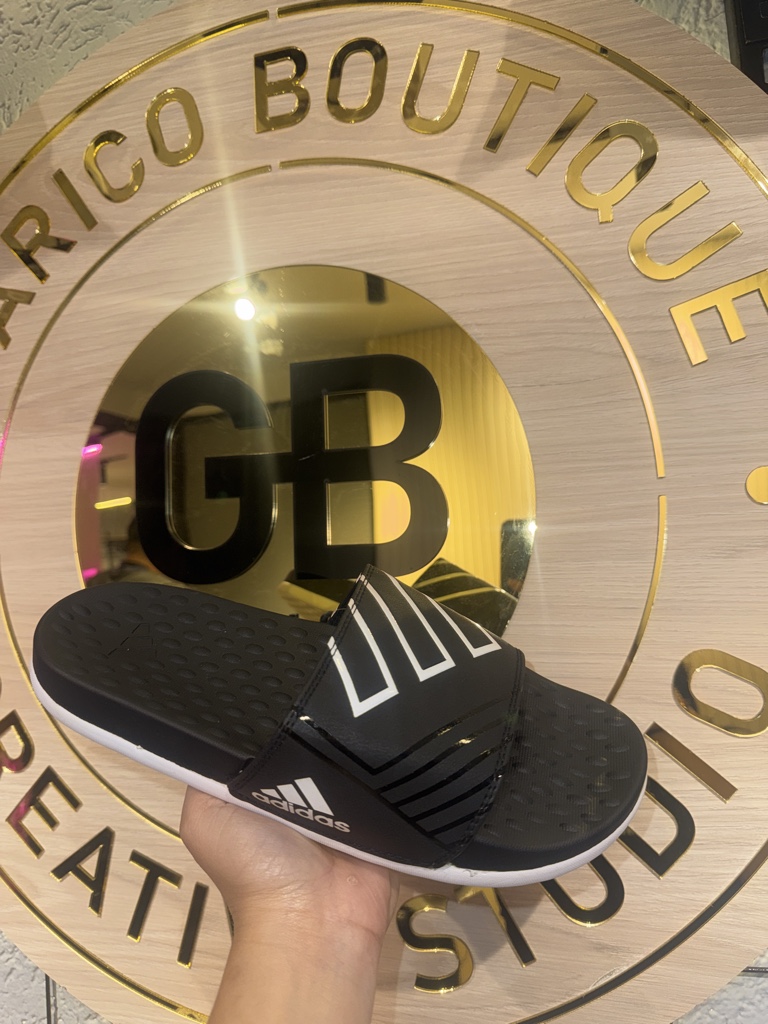 Chanclas Adidas negro