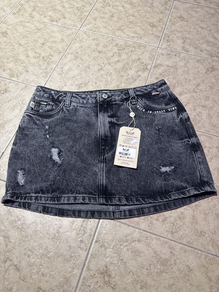 Falda Style BJ Gris
