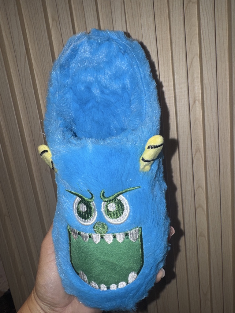 Pantuflas Monsters Inc azul