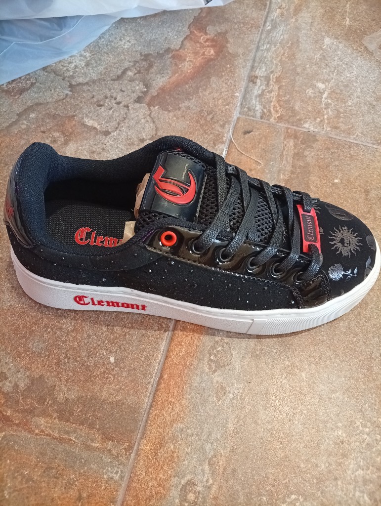Tenis Clemont negro blanco