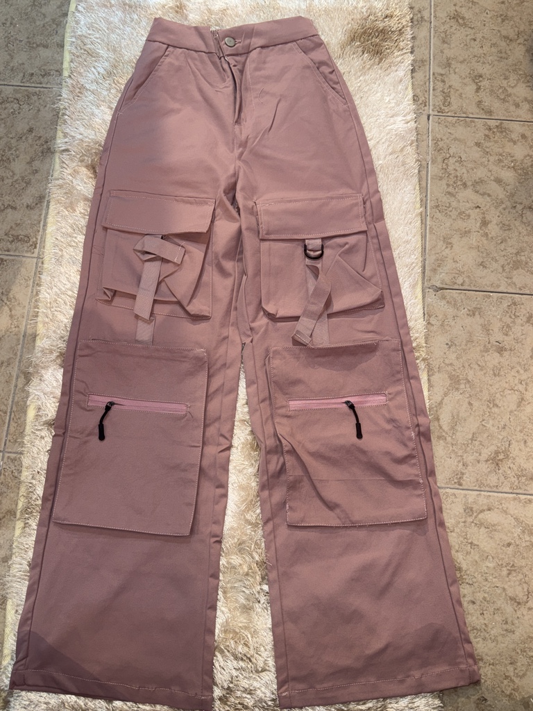 Pantalón Rosa Bacci Cargo