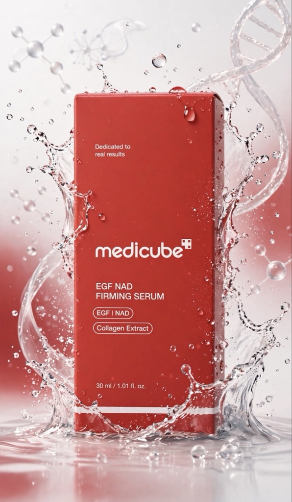 medicube sérum firmador vermelho