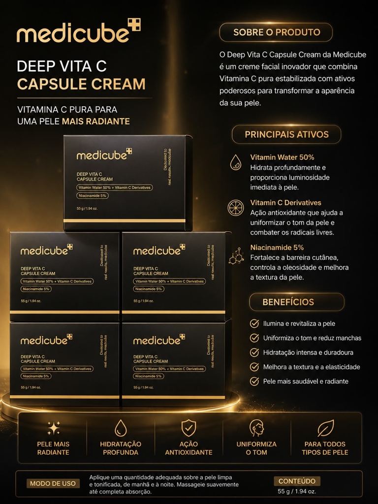 Medicube Deep Vita C Capsule Cream