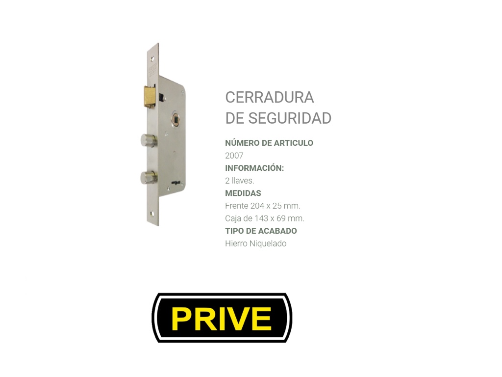 Prive 2007