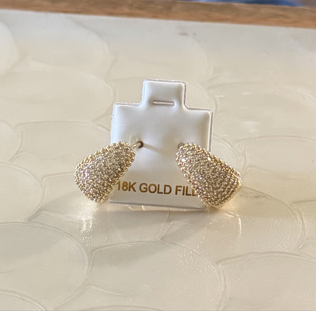 Aretes Aurora Pavé