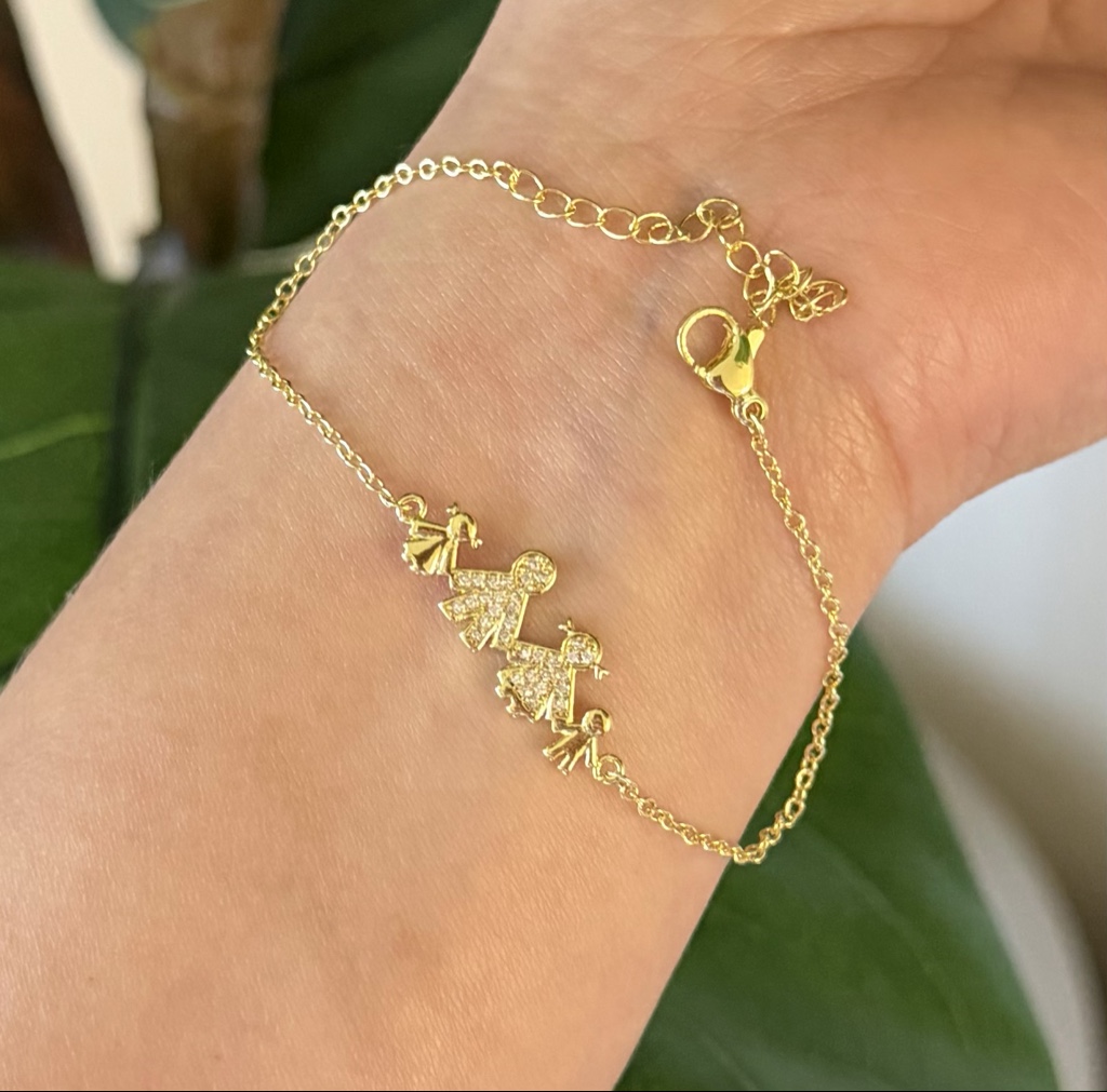 Pulsera Family | Oro Laminado