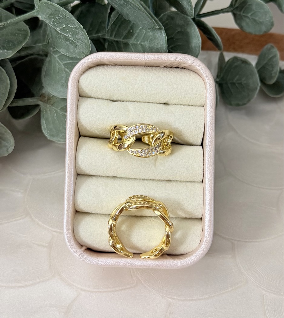 Anillo Cadena Glam