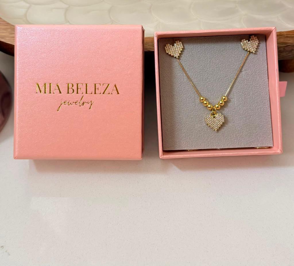 SET DE CORAZON PLANO