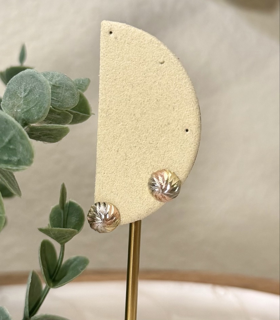 Stud Mini Esfera Diamond Cut
