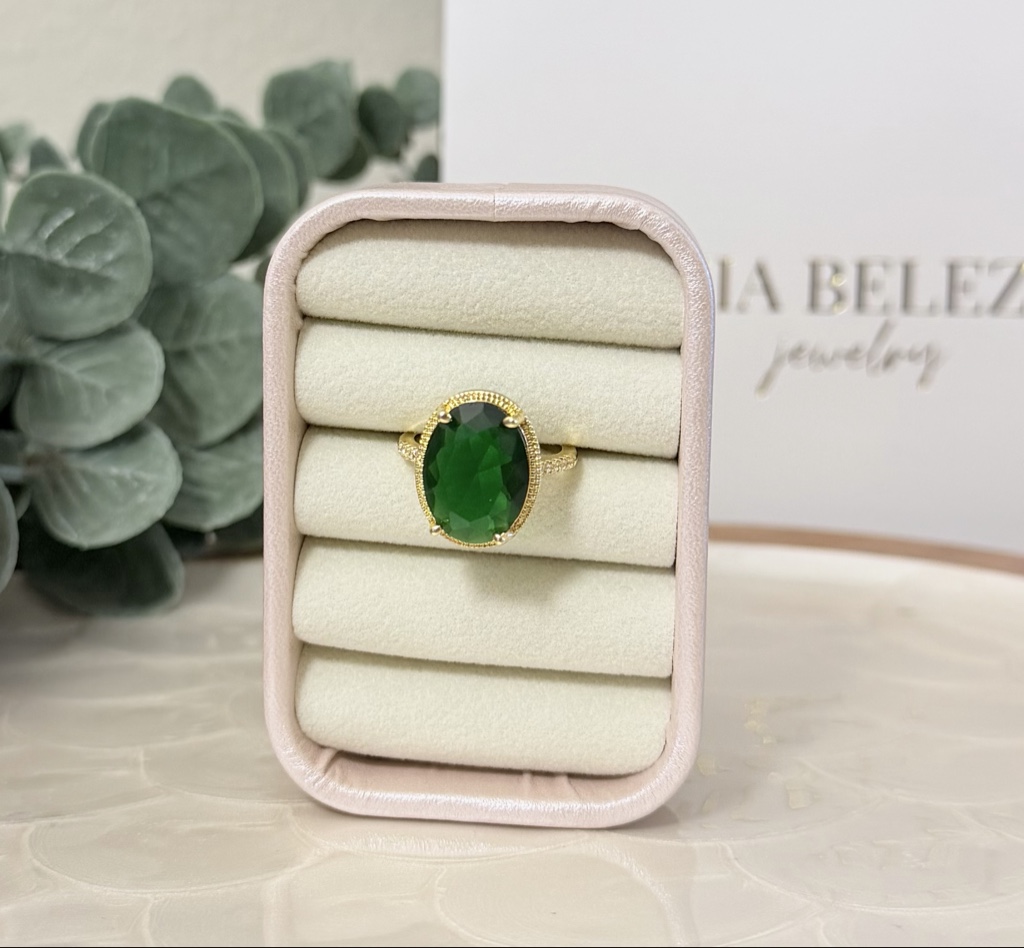 Anillo Esmeralda Imperial