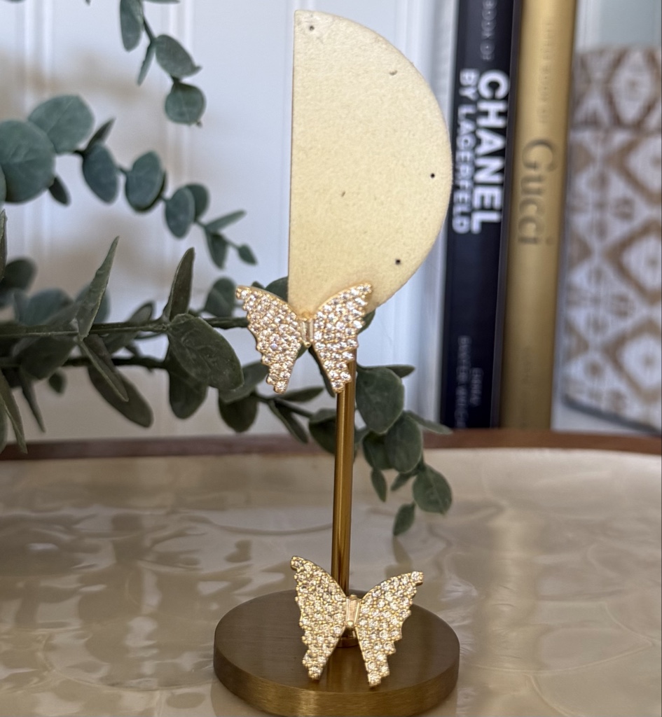 🦋 Aretes Papillon Lumière