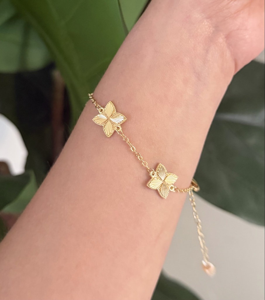 Pulsera Trébol Jardin