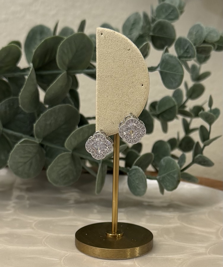 Stud Halo Cristal